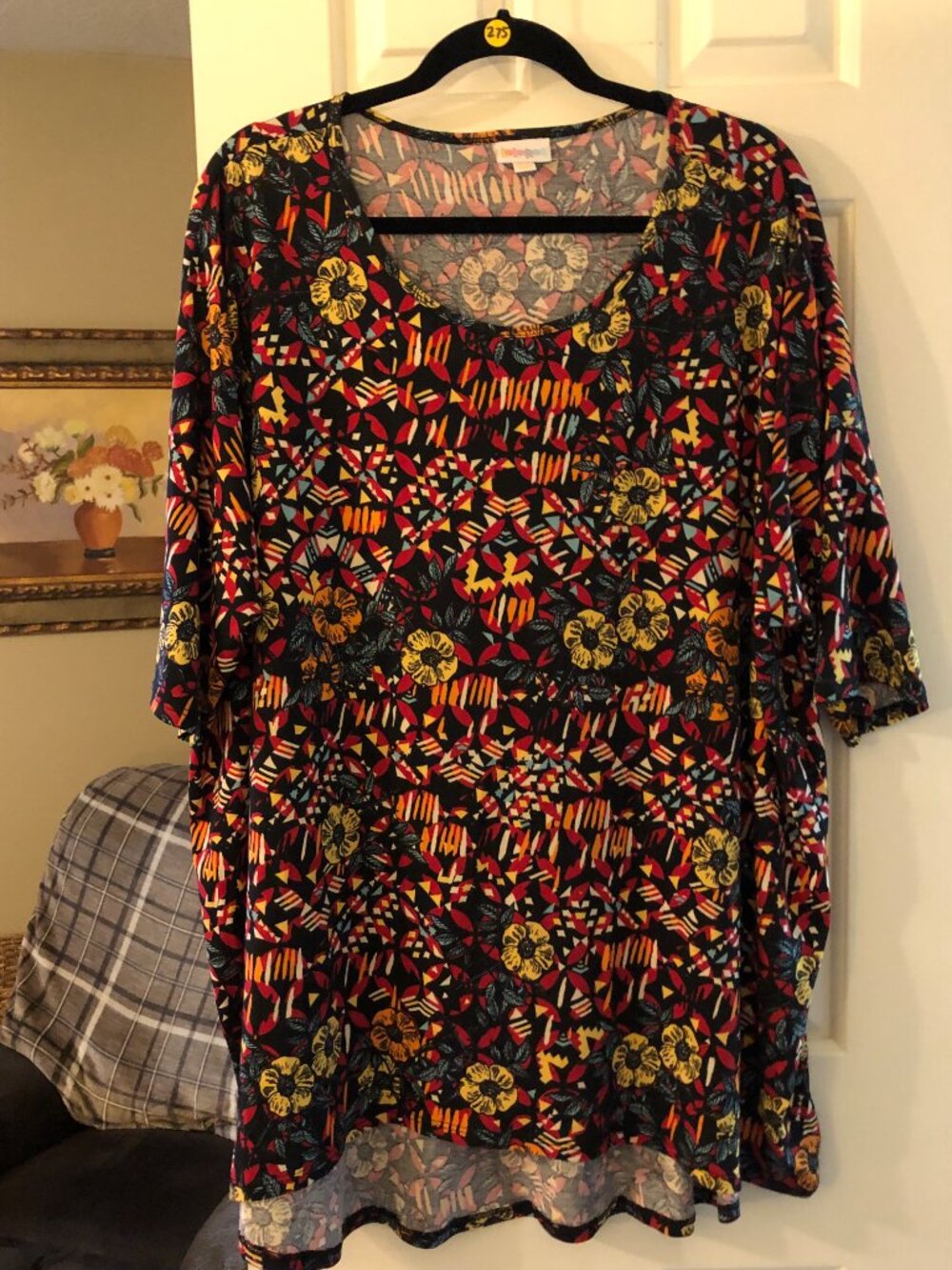 275 FLORAL IRMA TUNIC 3X LULAROE